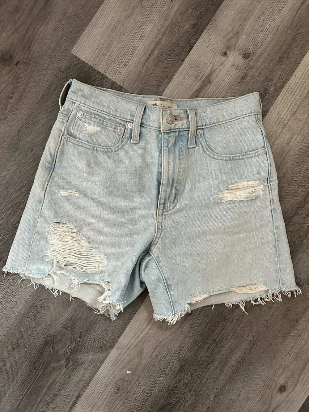 Madewell Relaxed Denim Shorts